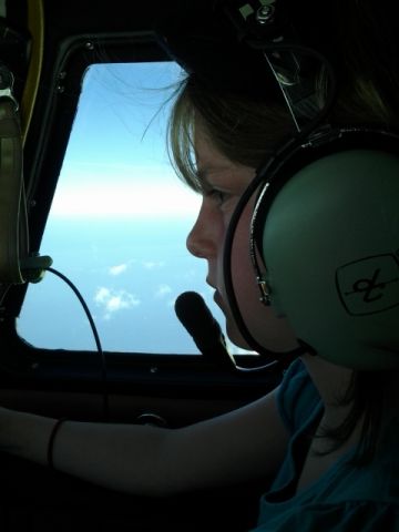 Piper PA-24 Comanche (N3SD) - Co Pilot over Boston IFR at 8000, age 7