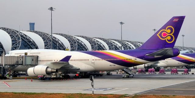 Boeing 747-400 (HS-TGR) - 2011- Stored since NOV-2015