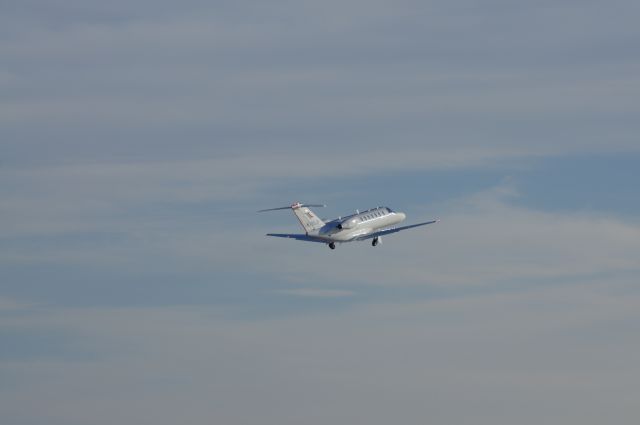 Cessna Citation CJ3 (N780JS) - Departing Kalb