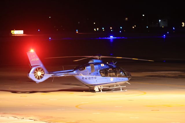 JA21DK — - December 30th 2021:Hokkaido Police:Airbus Helicopters EC135P3