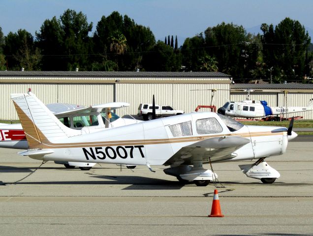 Piper Cherokee (N5007T) - On the ramp