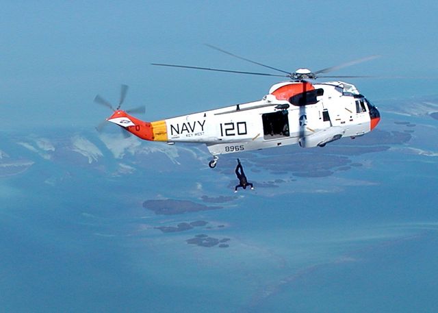 14-8965 — - NAS Key West Air Show helo paradrops.