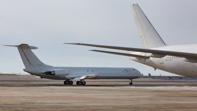 Ilyushin Il-62 (EW-505TR) - au parking le 12/02/2021