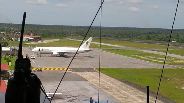 BOEING 767-200 — - Tower view