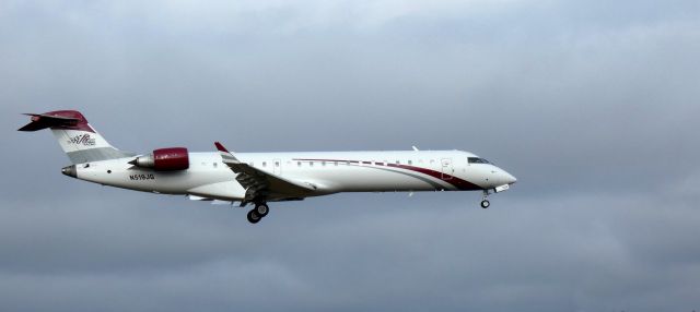 Canadair Regional Jet CRJ-700 (N519JG) - This 2005 Mitsubishi Canadair Regional Jet 702 is about to cross the finish line in the Winter of 2024.