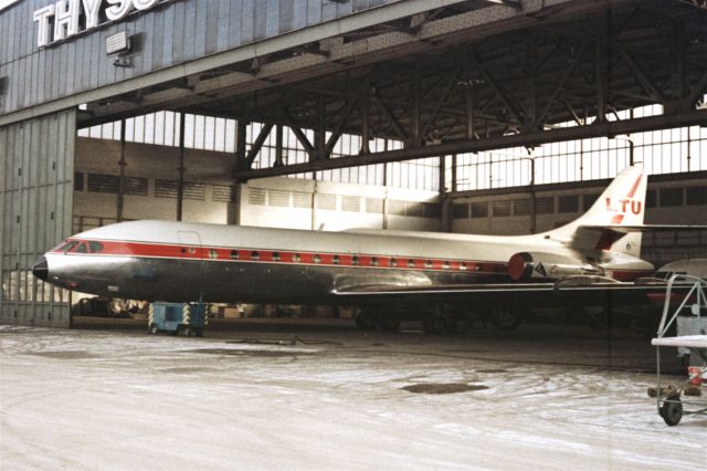 SUD-EST SE-210 Caravelle (D-ABAP) - 1968 at Düsseldorf (EDDL)