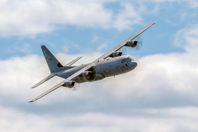 13-0615 — - CC-130J Hercules during training flight over Trenton, Ontario, Canada 