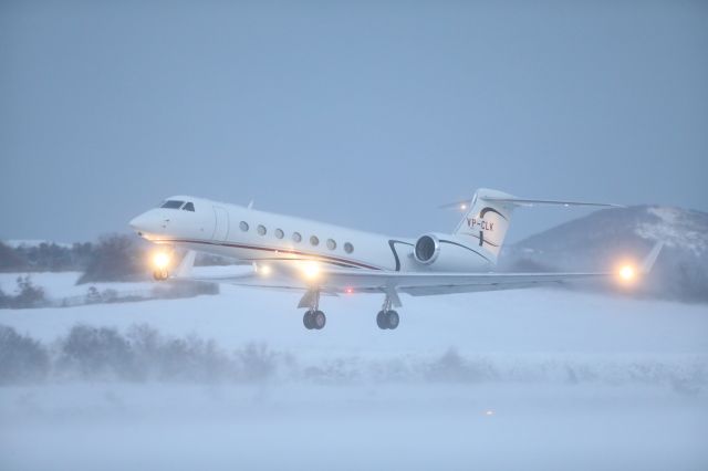 Gulfstream Aerospace Gulfstream V (VP-CLK) - 01 February 2017:Gulfstream Aerospace G550 (G-V)