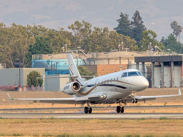 IAI Gulfstream G200 (N819AP) - G200 arriving at Livermore Municipal Airport, Livermore CA. August 2020