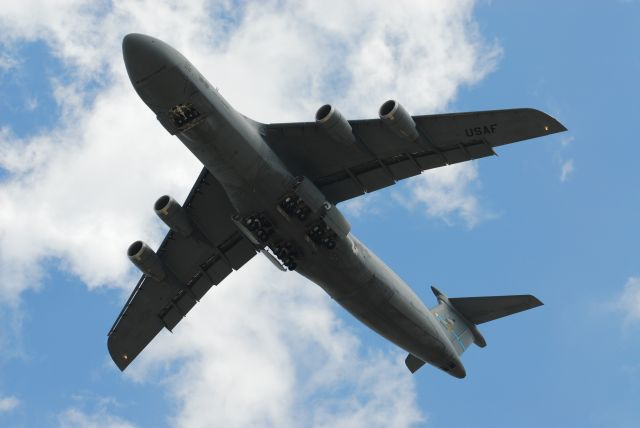 LOCKHEED C-5 Super Galaxy — - C5M Arriving at OSHKOSH