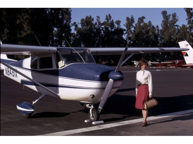 N8491X — - 1967. New pilot taking a friend out for a flight in the club plane.