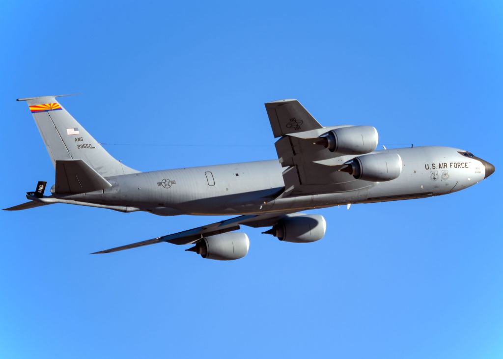 Boeing C-135FR Stratotanker (62-3550) - Copperhead 6 Heavy from the 161st AzARW.