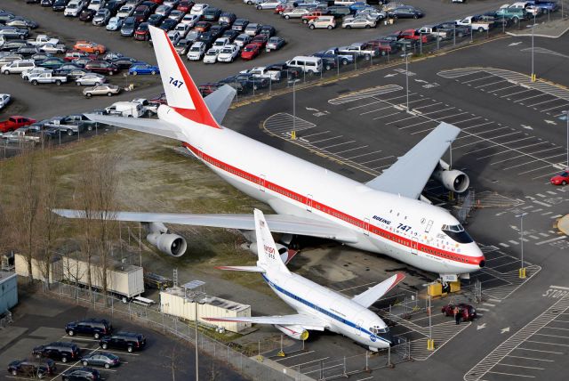 Boeing 747-200 (B-7470) - On display at Museum of flight, Seattle, USA. Boeings first ever B747.