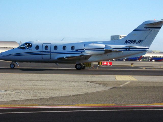 Beechcraft Beechjet (N188JF) - Taxiing to RWY 20R