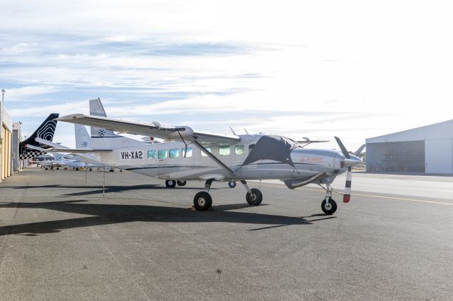 Cessna Caravan (VH-XA2) - Survey aircraft. At Jandakot near Perth, Australia. 27-MAR-2025