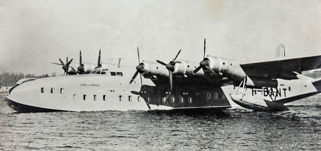 FANT — - From an original print from my fathers collection. F-BANT was a Latecoere 631 flying boat built in 1945 with 6 x Wright R-2600-A5B Cyclone radials. Hope you agree image is classic like the other recently lifted.