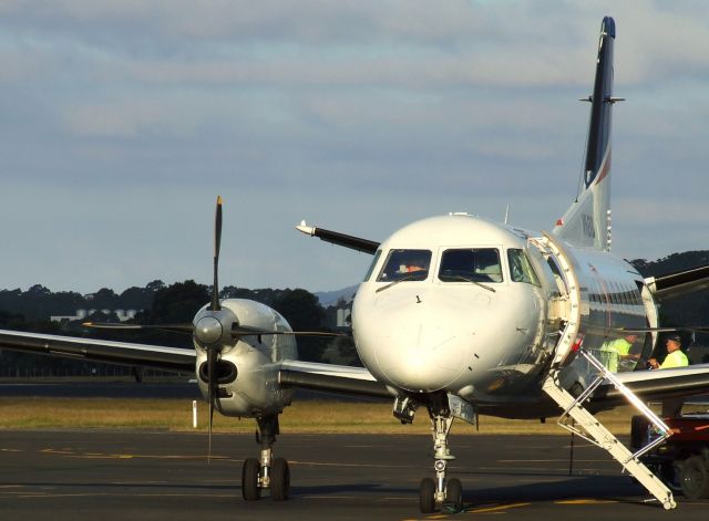 Saab 340 (VH-EKD) - Saab 340A VH-EKD (340A-155) awaiting to board passengers at Burnie Wynyard Tasmania on 25 April 2016.