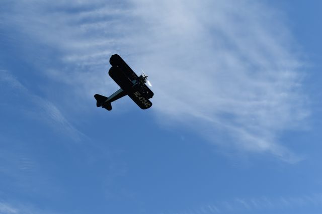 N4734C — - Here is a 450hp Stearman climbing out after the Fly-In