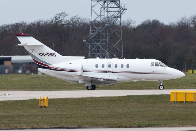 Hawker 800 (CS-DRQ) - Another Netjets flight arrives.