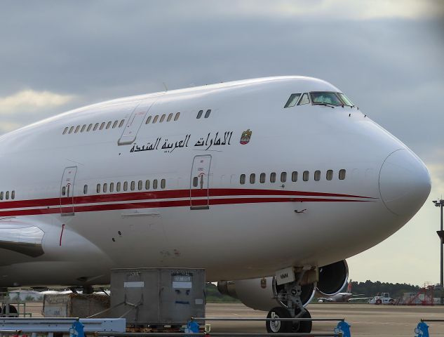 Boeing 747-400 (A6-MMM) - Photo taken on Apr 29, 2023.