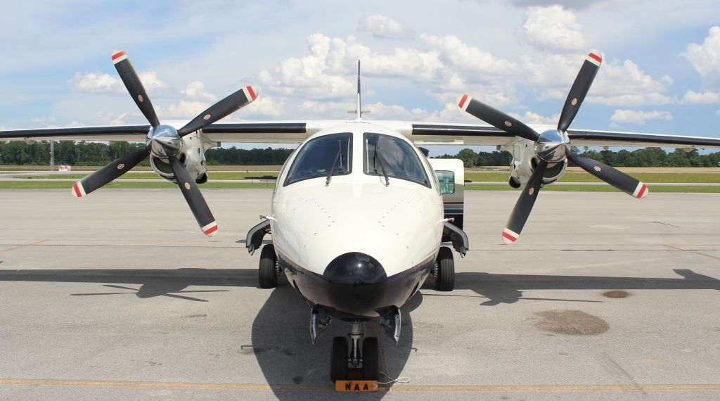 Mitsubishi MU-2 (N895MA) - A Mitsubishi MU-2B-36A on the ramp at Pryor Field Regional Airport, Decatur, AL - May 30, 2017. 