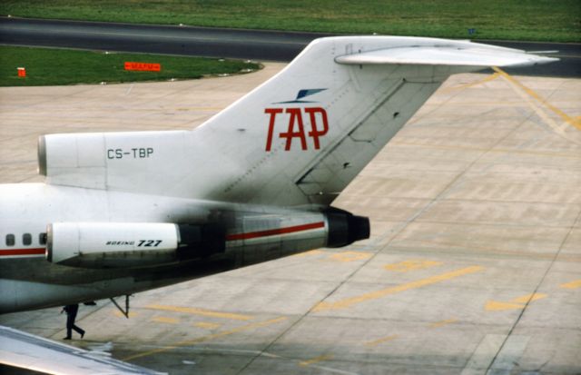 Boeing 727-100 (CS-TBP) - 1975 at Düsseldorf (EDDL)