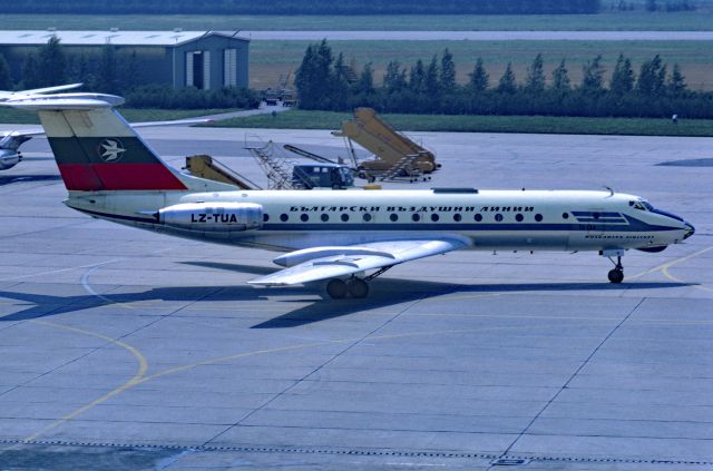 Tupolev Tu-134 (LZ-TUA) - August 1969 at Vienna (LOWW)