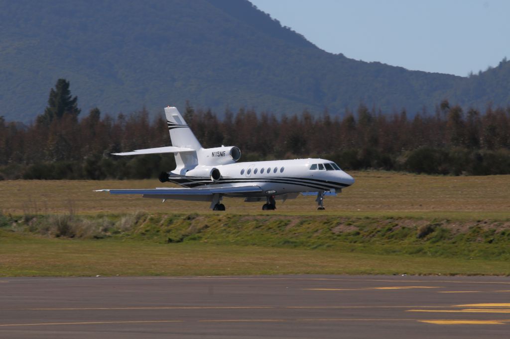 Dassault Falcon 50 (N115MF) - Lucky to see this arrive on recent visit to the local airport