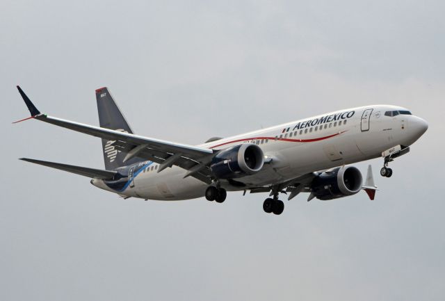 Boeing 737 MAX 8 (XA-MAT) - AeroMexico / Boeing 737 - Max 8 /MSN 43708 / XA-MAT / MMMX 03/2021