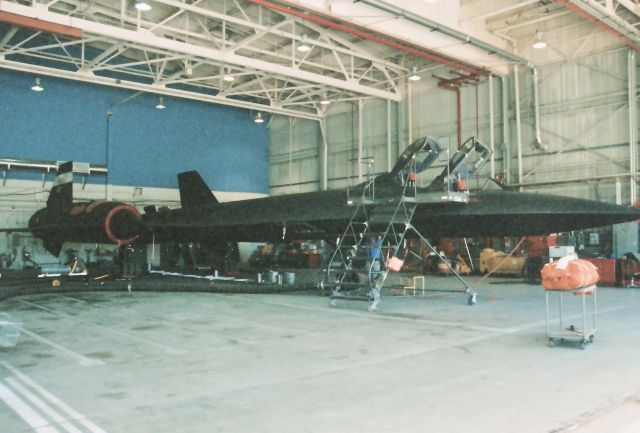 Lockheed Blackbird — - Edwards Airforce Base, California SR71 Trainer