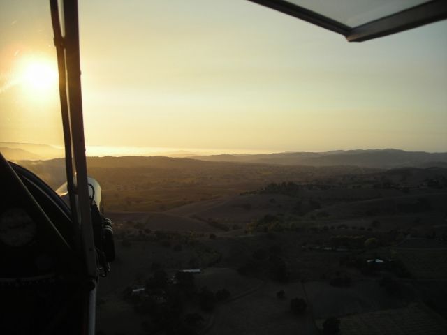 N5EX — - Just a perfect evening to fly a Cub.