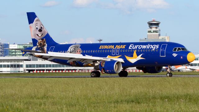 Airbus A320 (9H-EUM) - Airbus A320-214 Eurowings (Europa Park Livery), VLC-PRG, June 10, 2024