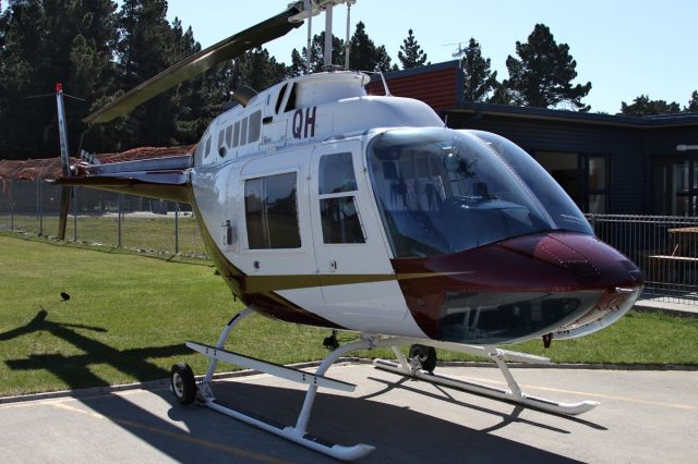 Bell JetRanger (ZK-HQH) - on 15 September 2018