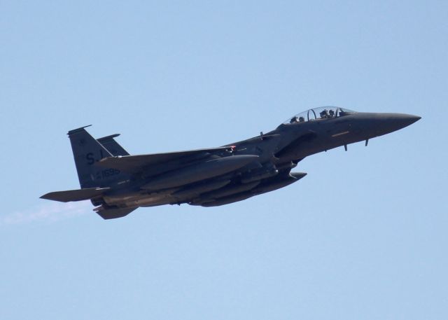 McDonnell Douglas F-15 Eagle (88-1695) - At Barksdale Air Force Base. 1988 McDonnell Douglas F-15E Strike Eagle