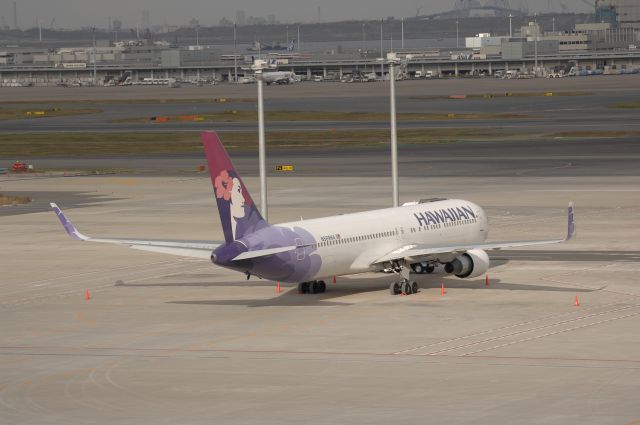 BOEING 767-300 (N589HA) - Visit at Haneda Intl Airport on 2010/11/19