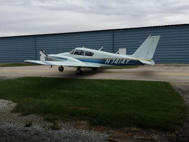 Piper PA-30 Twin Comanche (N741TJ) - N7414Y Piper Twin Commanche before it was sold and N number was changed.