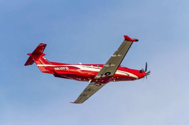 Pilatus PC-12 (N619FB)