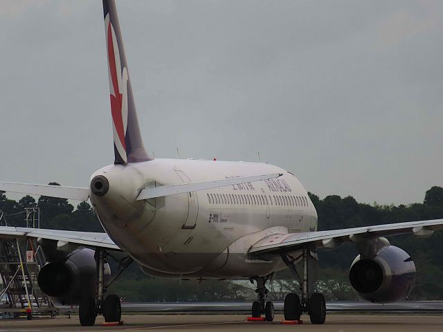 Airbus A319 (B-MAL) - I took this picture on Aug 28, 2019.br /This photo is a photograph of an air Macau plane that seems to be nothing, but this B-MAL flew from Macau to Narita on NX888 on August 27 and headed to MZJ via ANC on the 28th. After arriving at MZJ, B-MAL became Stored. In other words, this NX888 flight was the last FLT for B-MAL.