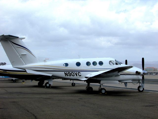 Beechcraft King Air 90 (N90VC) - Parked at Santa Ana