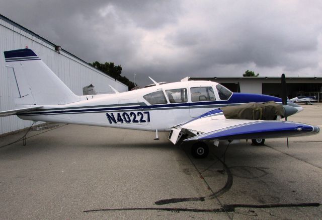 Piper Apache (N40227) - Parked at Fullerton