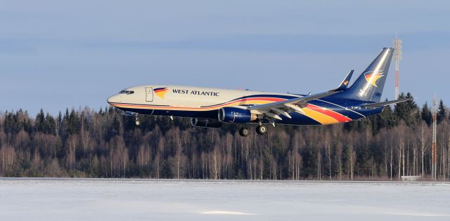 Boeing 737-800 (G-NPTB) - West Atlantic UK