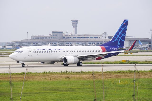 Boeing 737-700 (PK-CML) - Sriwijaya Air B738 at Nanjing