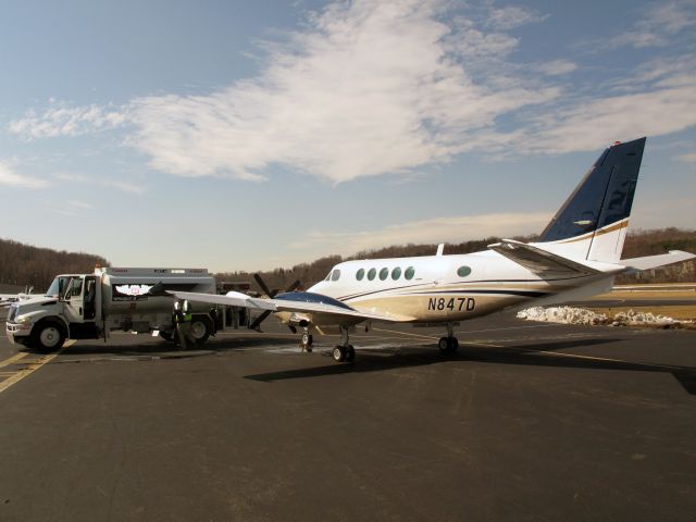 Cessna Skylane (N847D) - A King Air 100 with -10 Garrett engines.