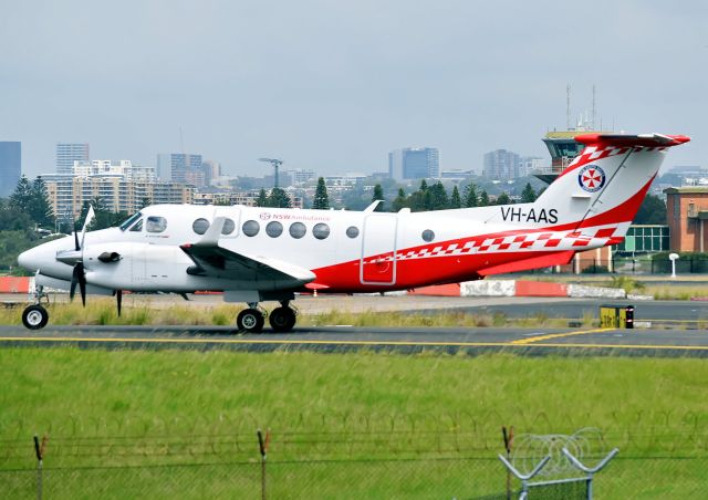 Beechcraft Super King Air 350 (VH-AAS)