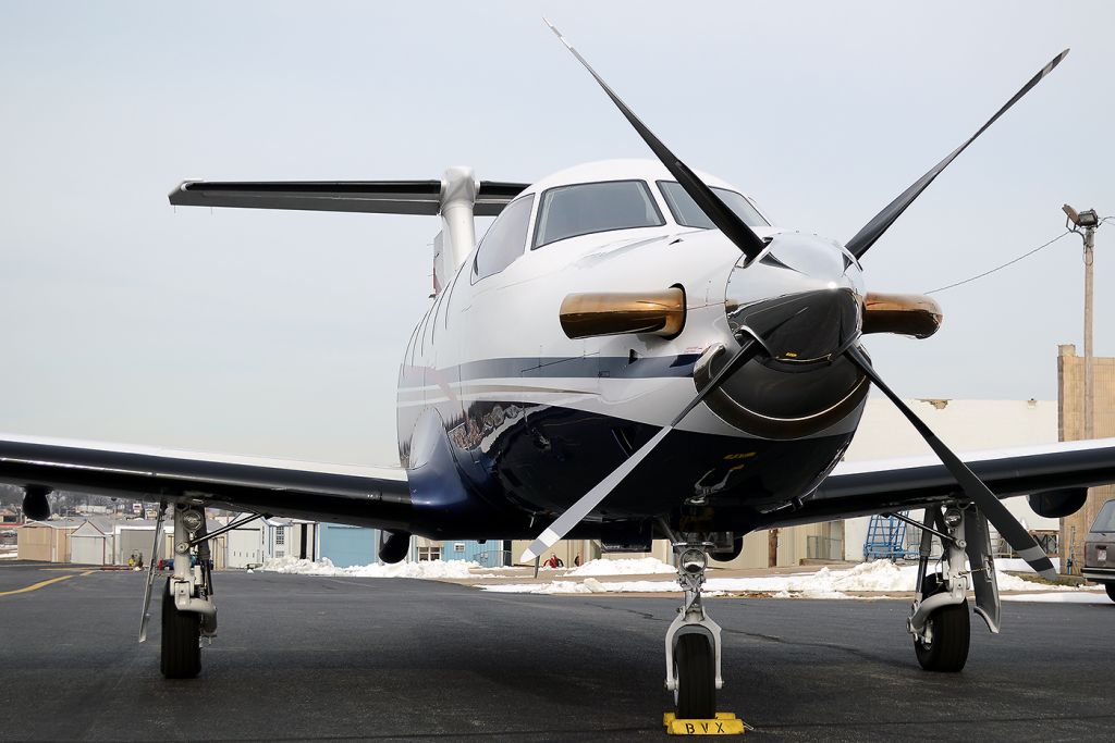 Pilatus PC-12 (N133PF) - January 2013
