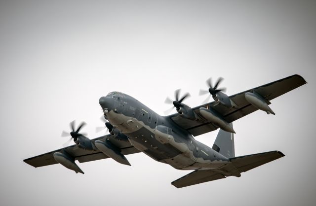 Lockheed C-130 Hercules (N5839) - c130j flyby