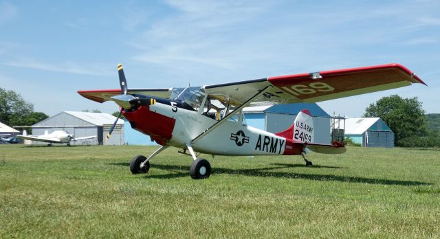 Cessna L-19 Bird Dog (N305AD) - Shown here is a 1973 Cessna 305A "Bird Dog" in the Summer of 2020. 