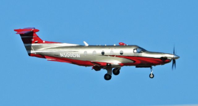 Pilatus PC-12 (N500DW)