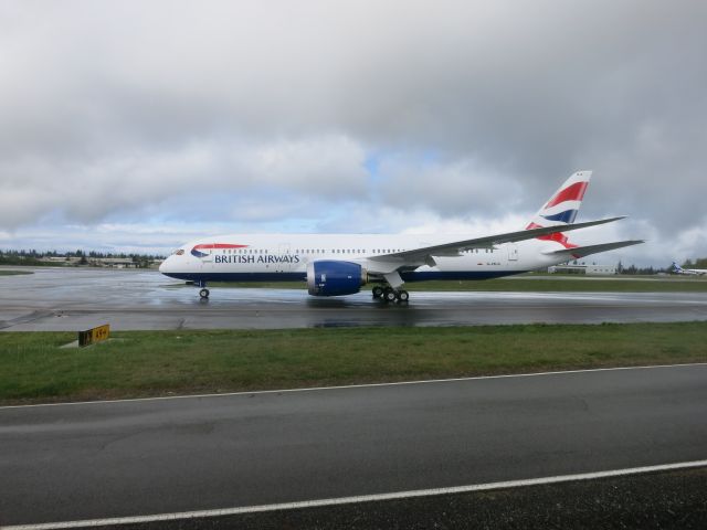 Boeing 787-8 (G-ZBJA) - C/N 38609/111  Ln 108 British Airways first Boeing 787-8