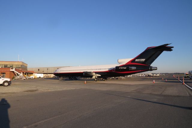 Boeing 727-200 (N727NK) - Taken October 26, 2013 at the 7th Annual Runway 5K Run/Walk (I Walked).